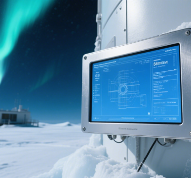 防塵防水工業顯示器，嚴苛環境可靠用