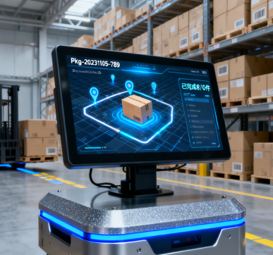 工業顯示器在智慧配送設備配套中的應用